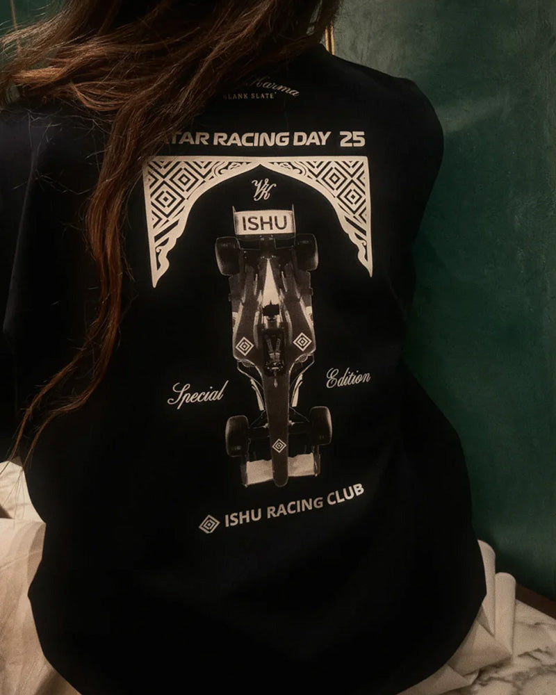 Qatar Racing Day T-Shirt (Black)