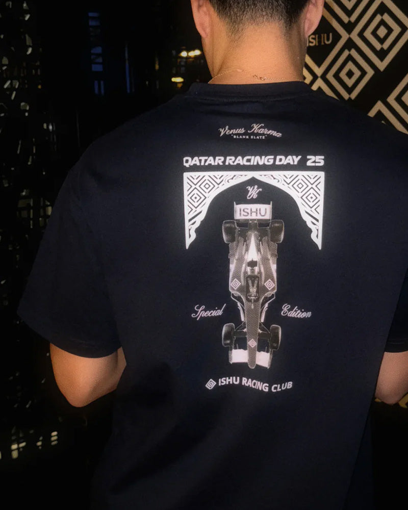 Qatar Racing Day T-Shirt (Black)