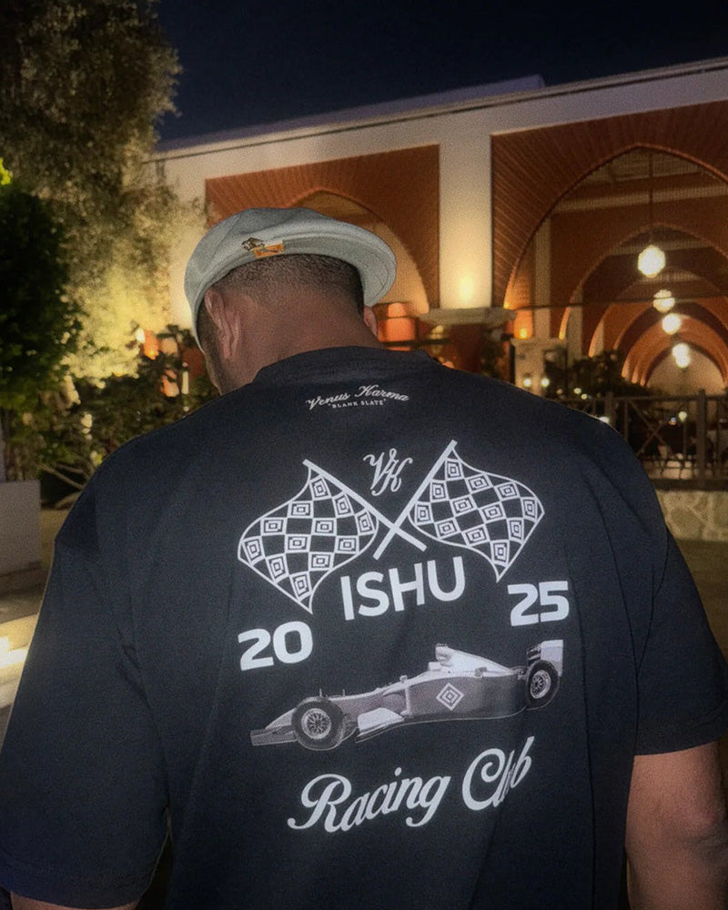 "Retro Racing" T-Shirt (Black)