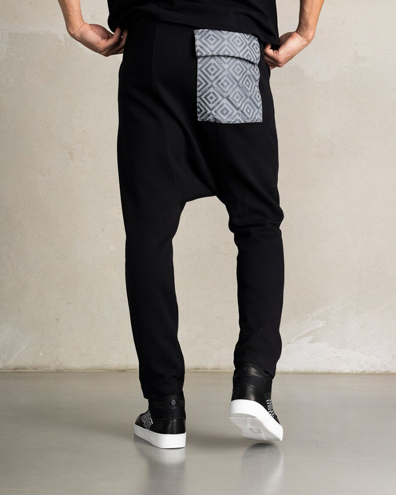 Larry Low Crotch Sweat Pants - ISHU