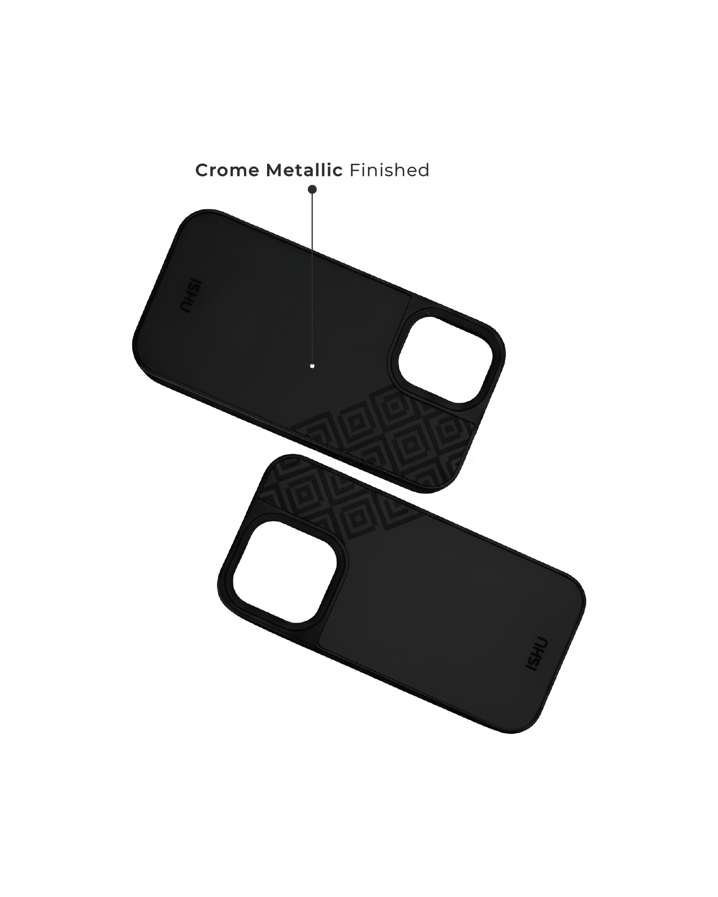 ISHU Mirror Selfie Phonecase – Noir Edition