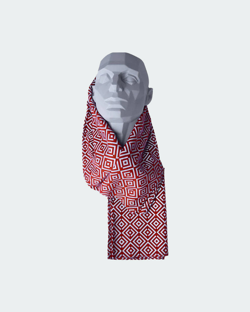 Red ISHU Scarf