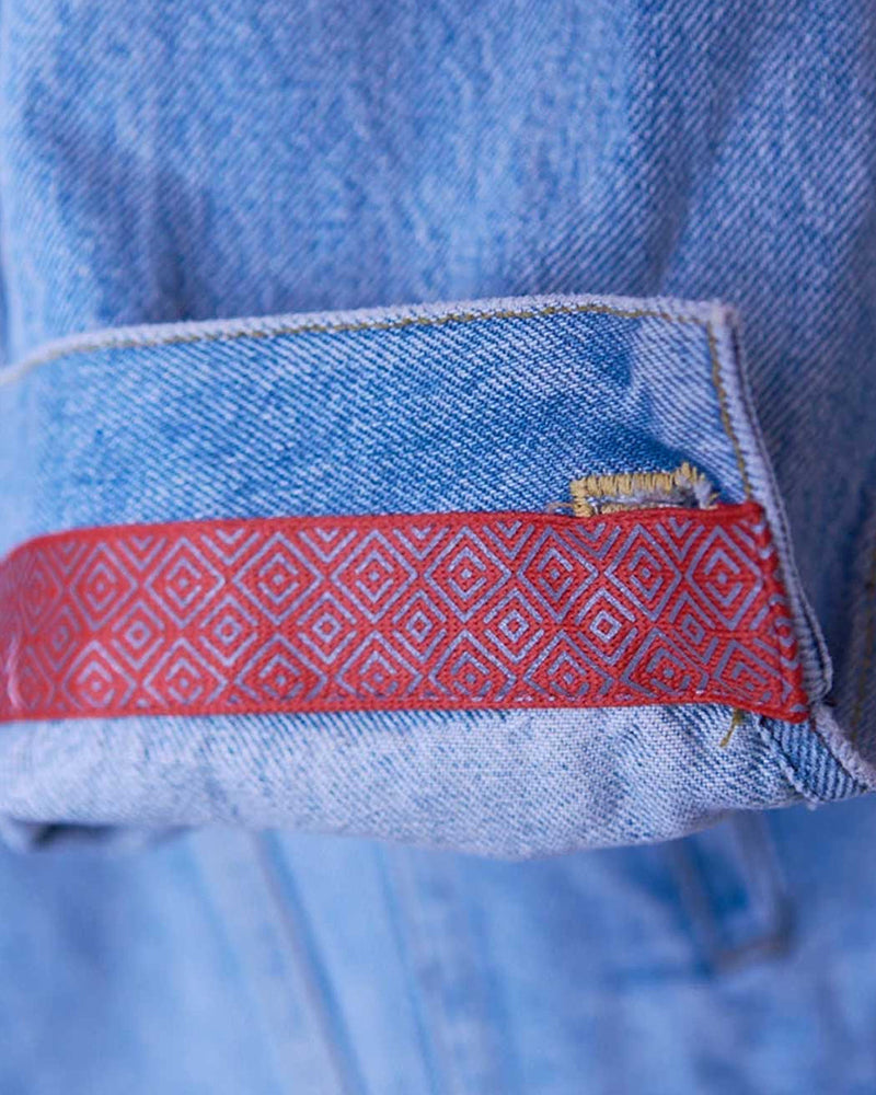 Washed Japanese Denim Jacket