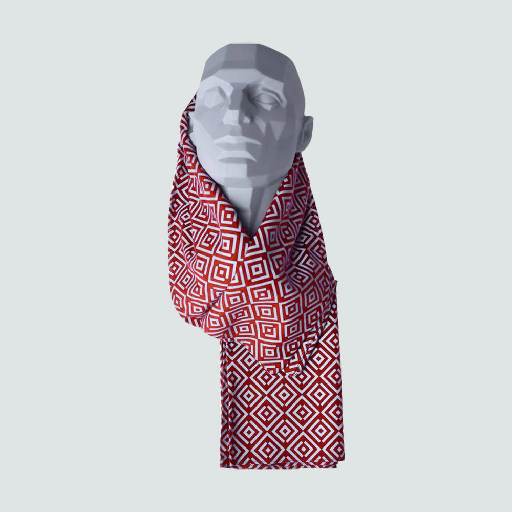 RED ISHU SCARF