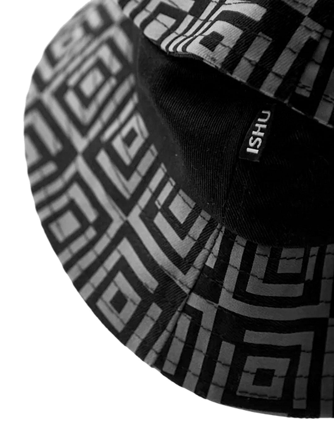 Brim Pattern Bucket Hat