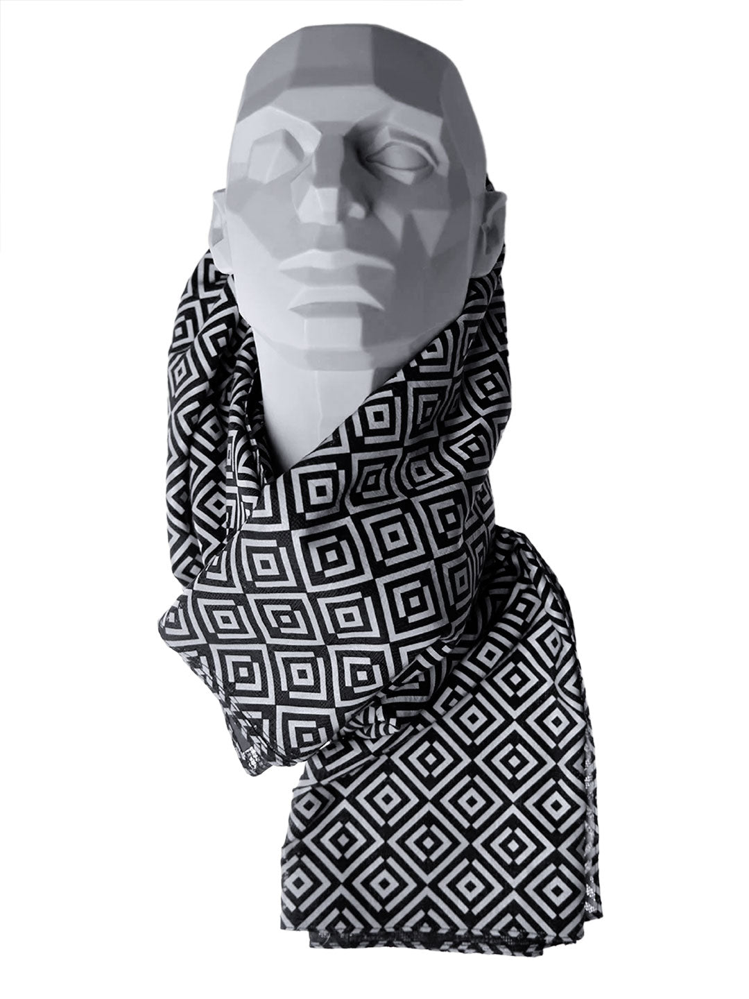 BLACK ISHU SCARF