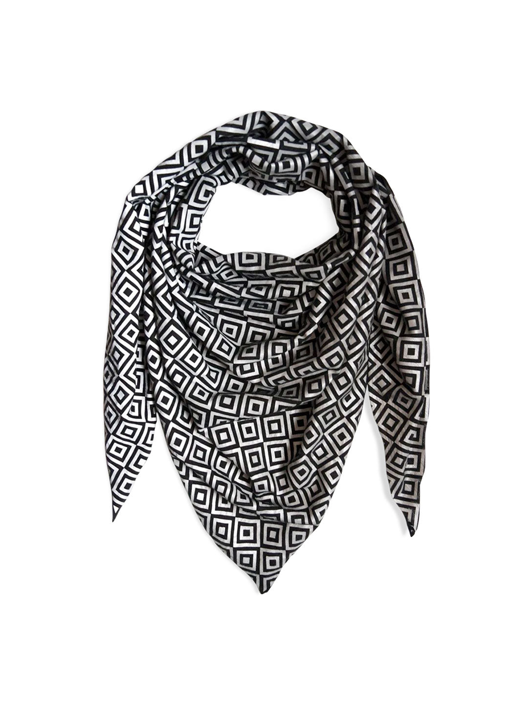 BLACK ISHU SCARF