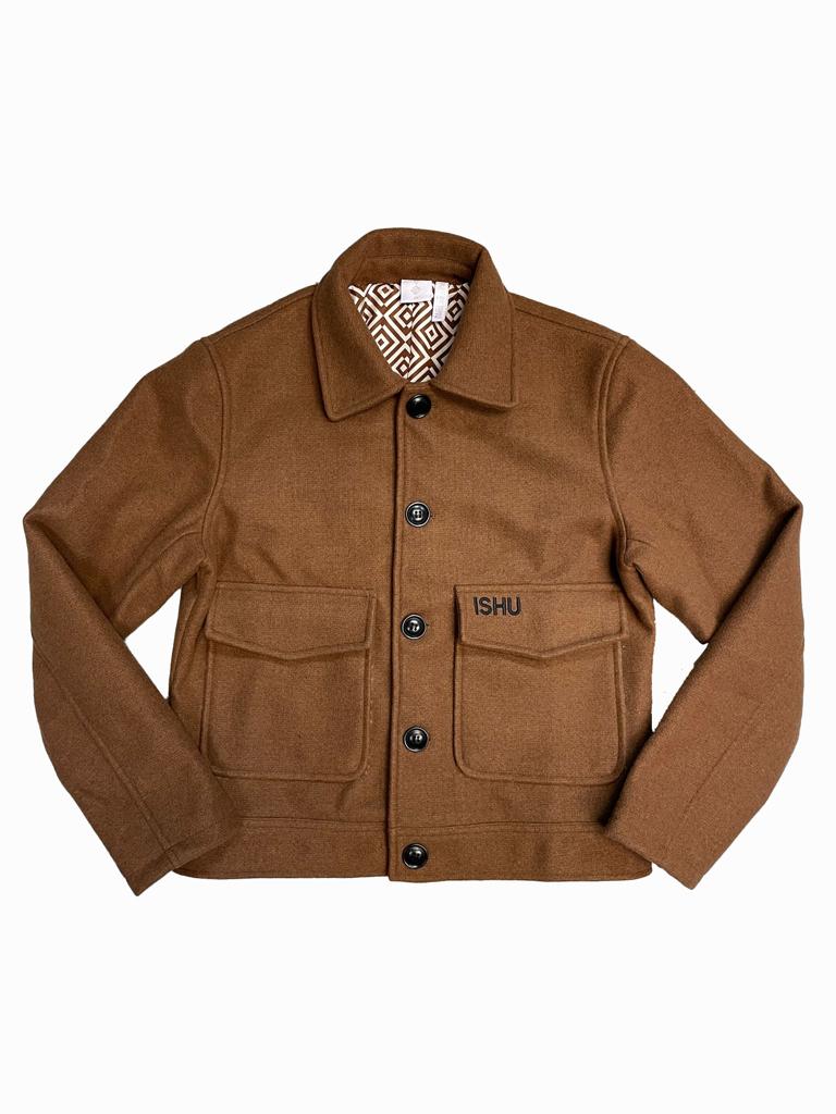 BROWN JACKET